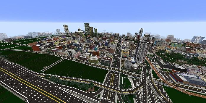 Jogador de Minecraft passa 2,5 anos construindo esta cidade incrível