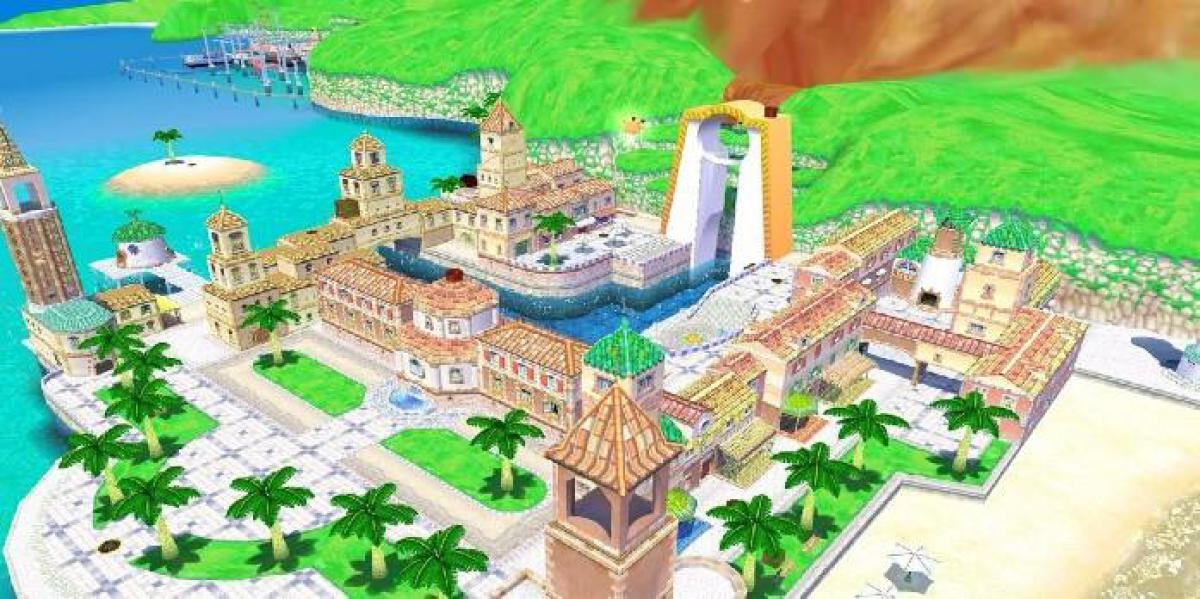 Jogador de Minecraft recria Delfino Plaza de Super Mario Sunshine