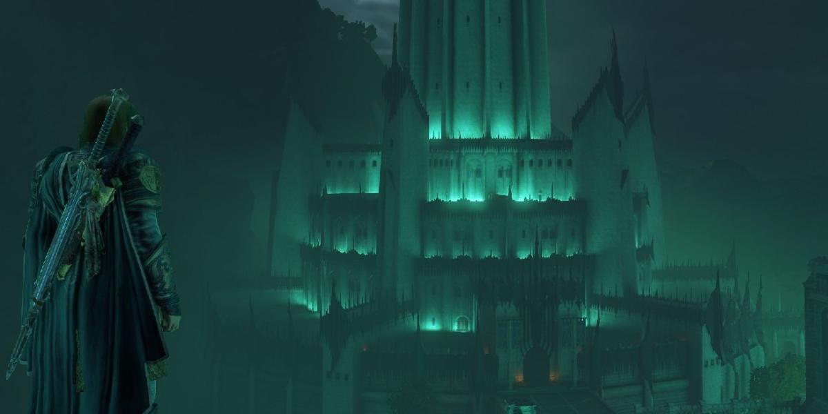 Jogador de Minecraft recria Minas Morgul de O Senhor dos Anéis