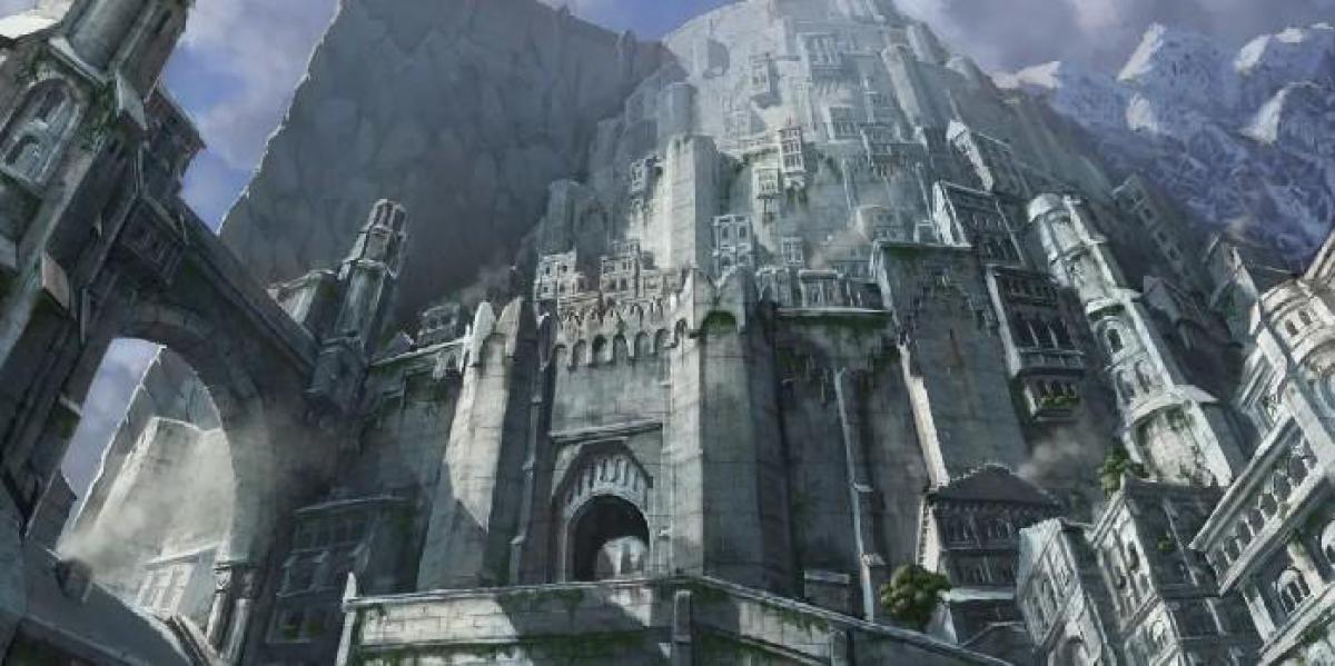 Jogador de Minecraft recria parte de Minas Tirith do Senhor dos Anéis
