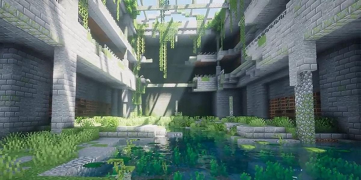 Jogador de Minecraft torna incrível cidade abandonada