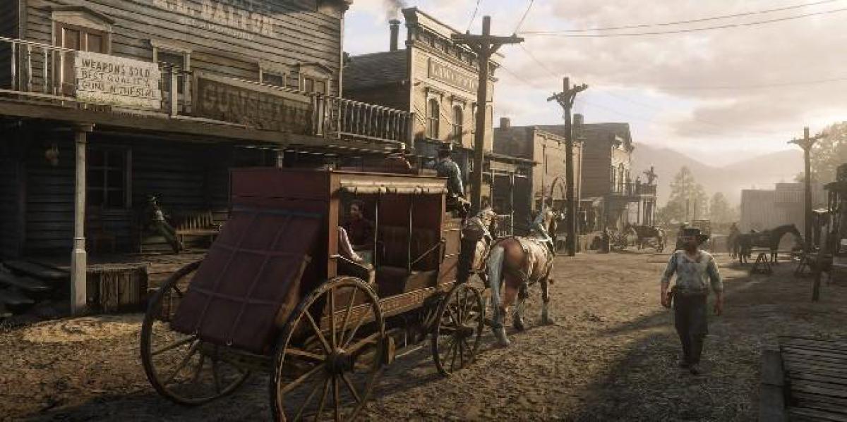 Jogador de Red Dead Redemption 2 cria carruagem autônoma