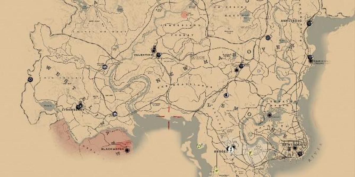 Jogador de Red Dead Redemption 2 cria seu próprio mapa para ajudar a obter 100% de conclusão