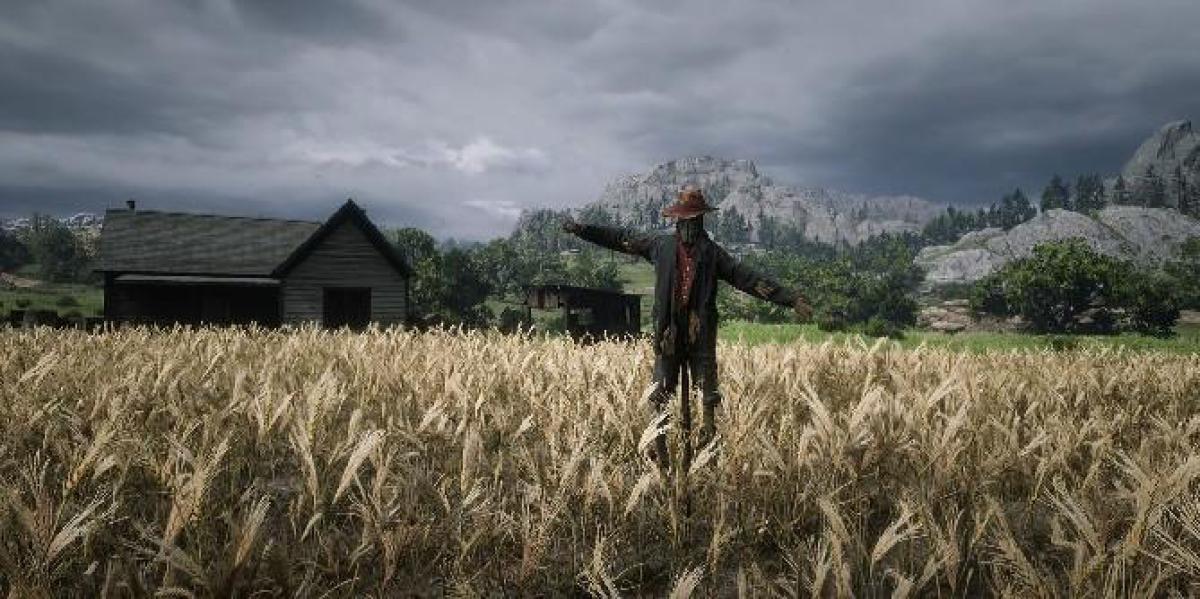 Jogador de Red Dead Redemption 2 descobre chapéu de espantalho usável