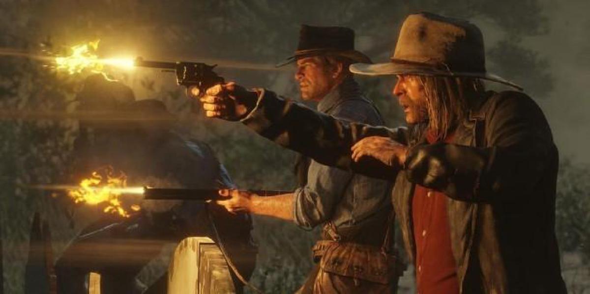 Jogador de Red Dead Redemption 2 descobre conversa rara entre Arthur e Dutch