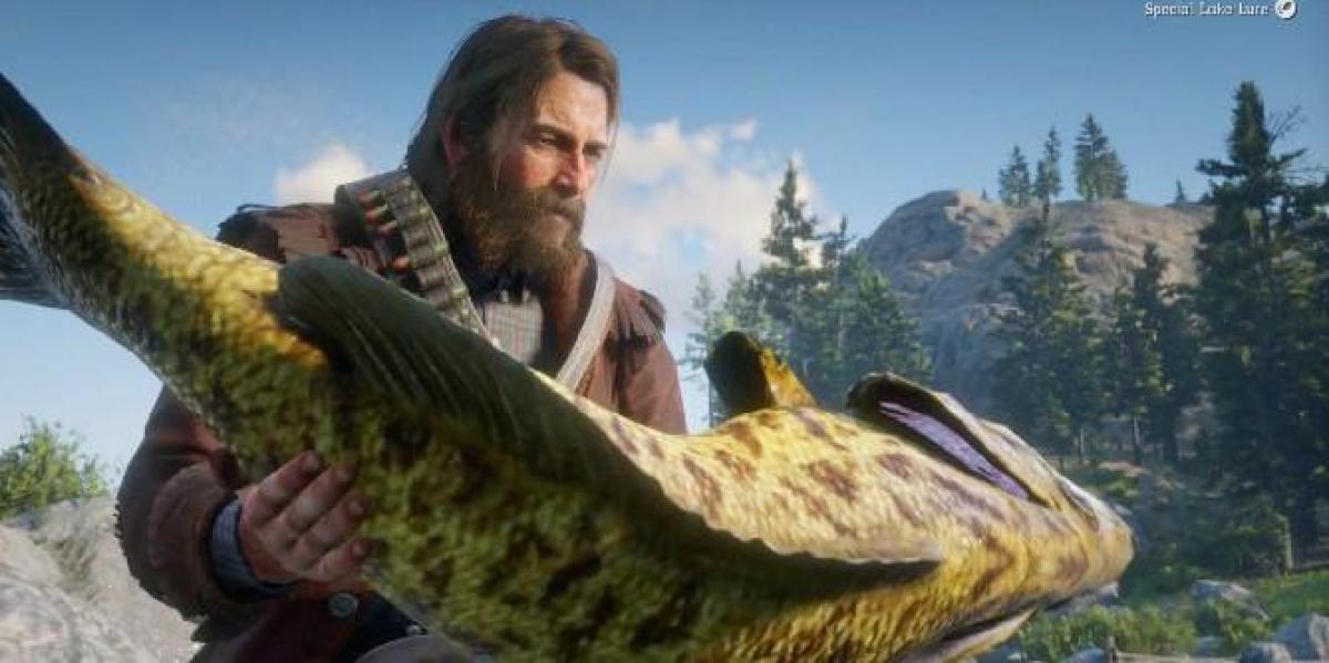 Jogador de Red Dead Redemption 2 encontra detalhes legais de pesca