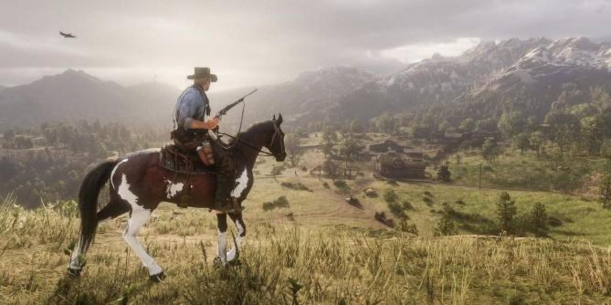 Jogador de Red Dead Redemption 2 percebe detalhes interessantes sobre Arthur enquanto andava a cavalo