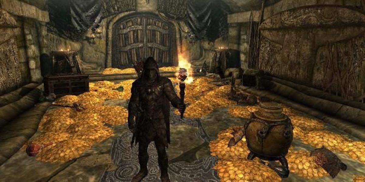 Jogador de Skyrim atinge 1 milhão de ouro sem mods ou cheats