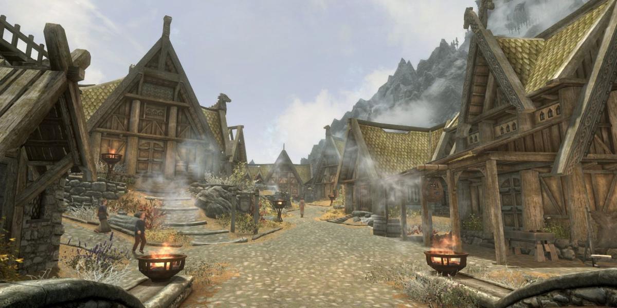 Jogador de Skyrim consegue subir de nível todas as habilidades sem sair da cidade de Whiterun