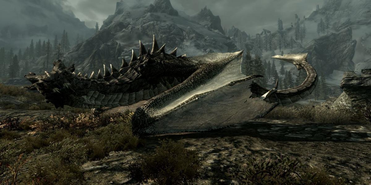 Jogador de Skyrim descobre que dragões têm habilidades ocultas