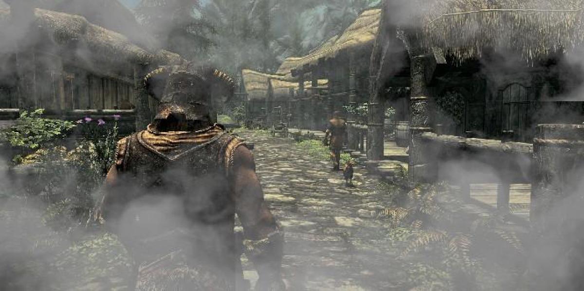 Jogador de Skyrim encontra uma falha que transforma o jogo em Silent Hill