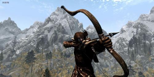 Jogador de Skyrim mata bandido com um truque incrível