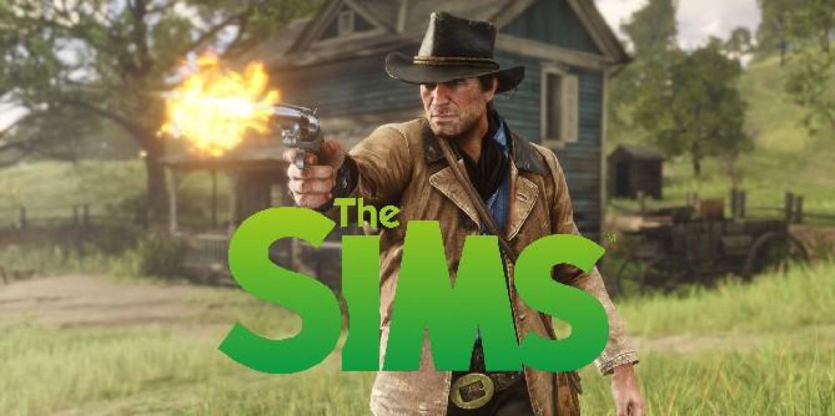 Jogador de The Sims mostra criação de Red Dead Arthur