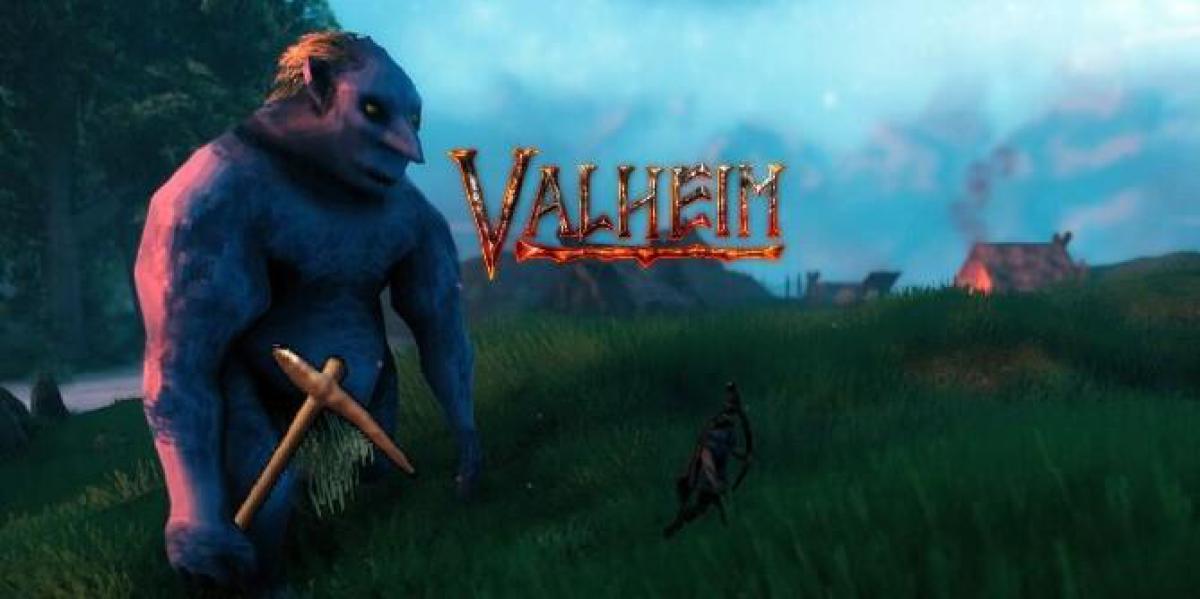 Jogador de Valheim usa trolls para cultivar materiais com habilidade básica