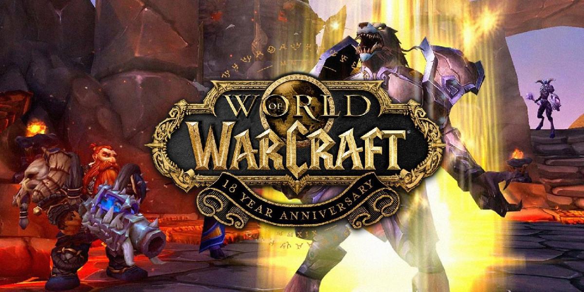 Jogador de World of Warcraft avisa que evento do 18º aniversário foi movido para cima