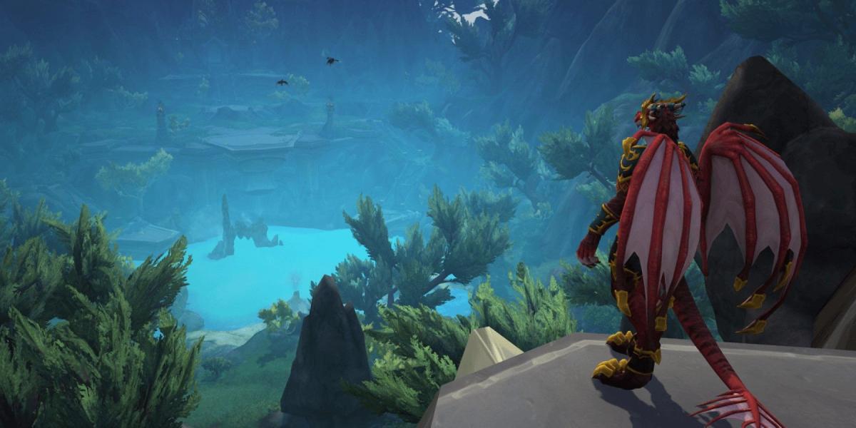 Jogador de World of Warcraft: Dragonflight fica preso no Forbidden Reach
