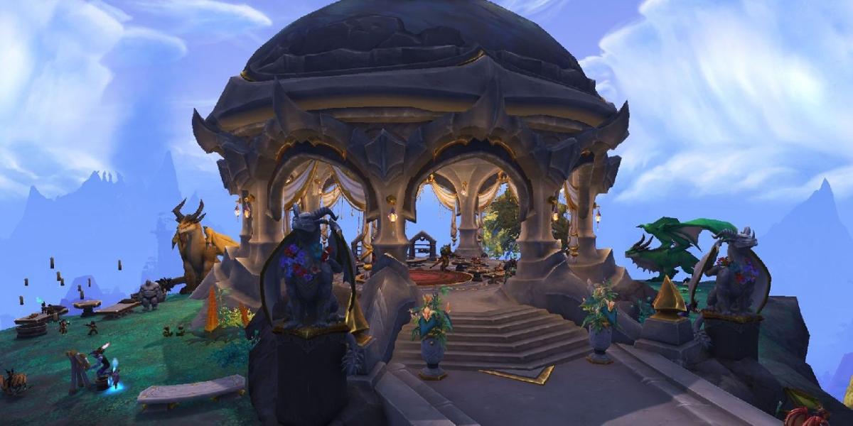Jogador de World of Warcraft faz mapa útil da capital de Dragonflight