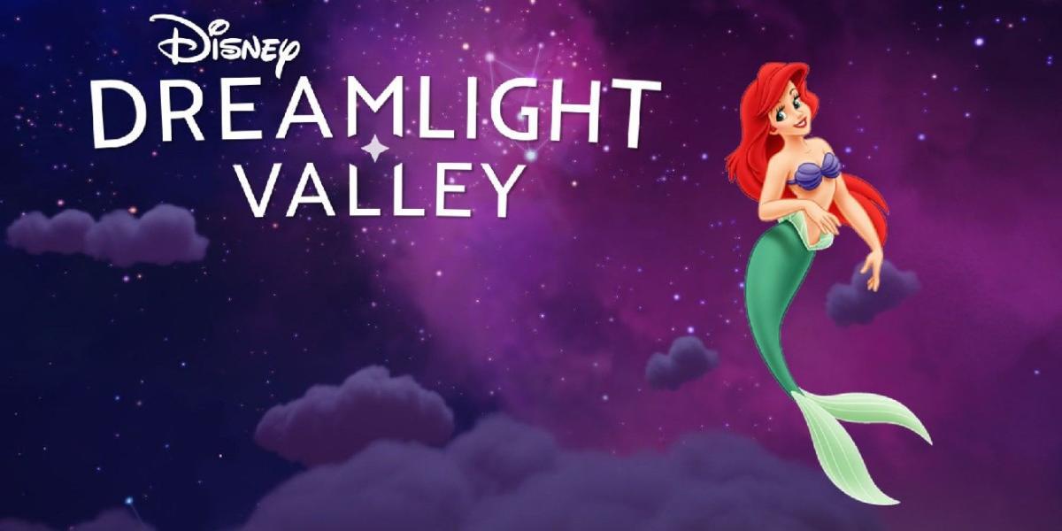 Jogador do Disney Dreamlight Valley faz personagem que se parece com Ariel de A Pequena Sereia