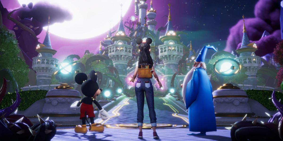 Jogador do Disney Dreamlight Valley mostra roupa inspirada em Lisa Frank
