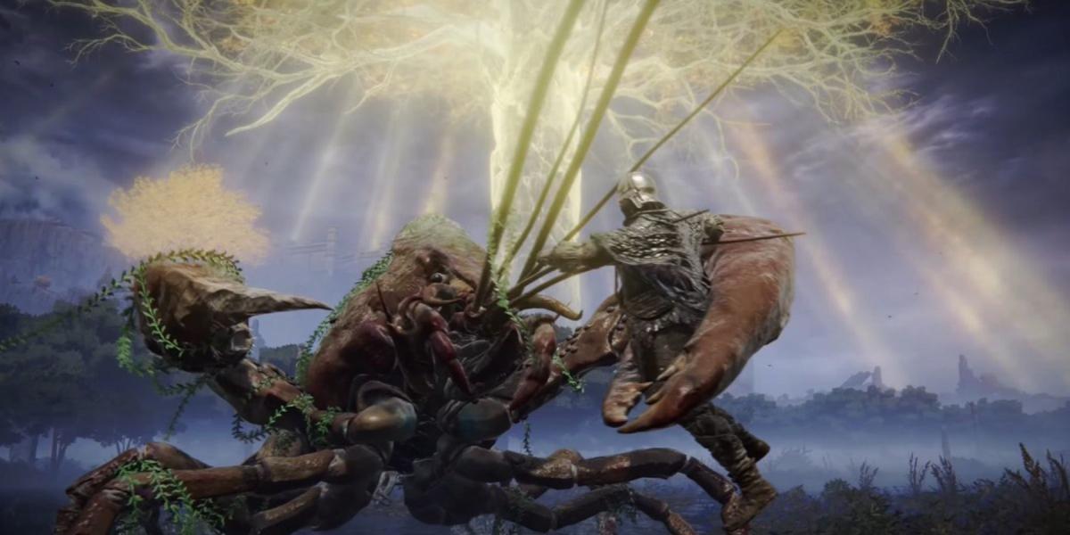 Jogador enfrenta lagostins gigantes em Elden Ring e recebe surpresa inesperada!