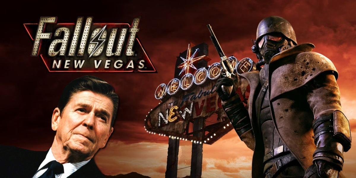 Jogador vence Fallout: New Vegas como Ronald Reagan