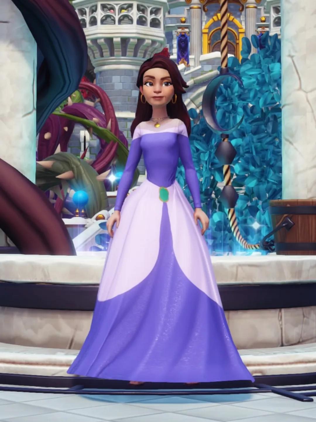 Jogadora do Disney Dreamlight Valley cria vestidos inspirados nas princesas da Disney