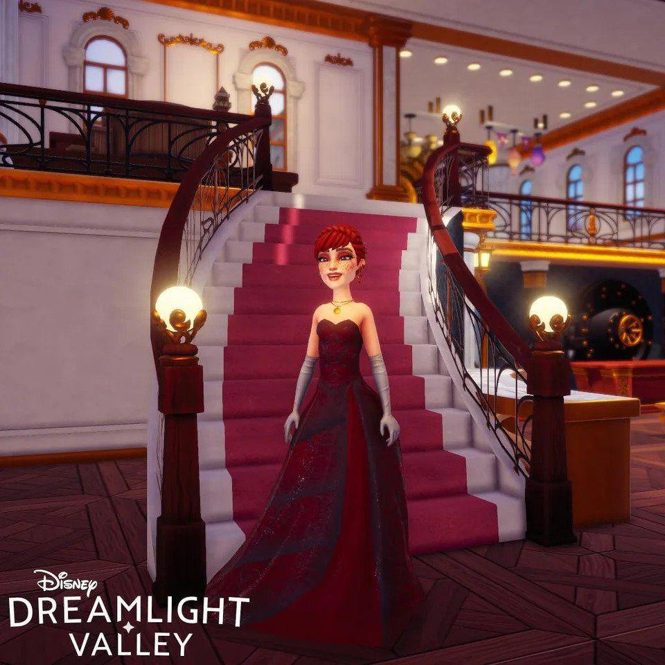 Jogadora do Disney Dreamlight Valley recria os vestidos de Rose do Titanic