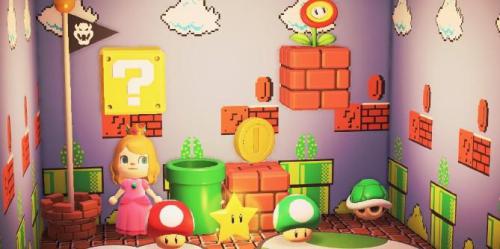 Jogadores de Animal Crossing: New Horizons compartilham criações de itens de aniversário de Mario