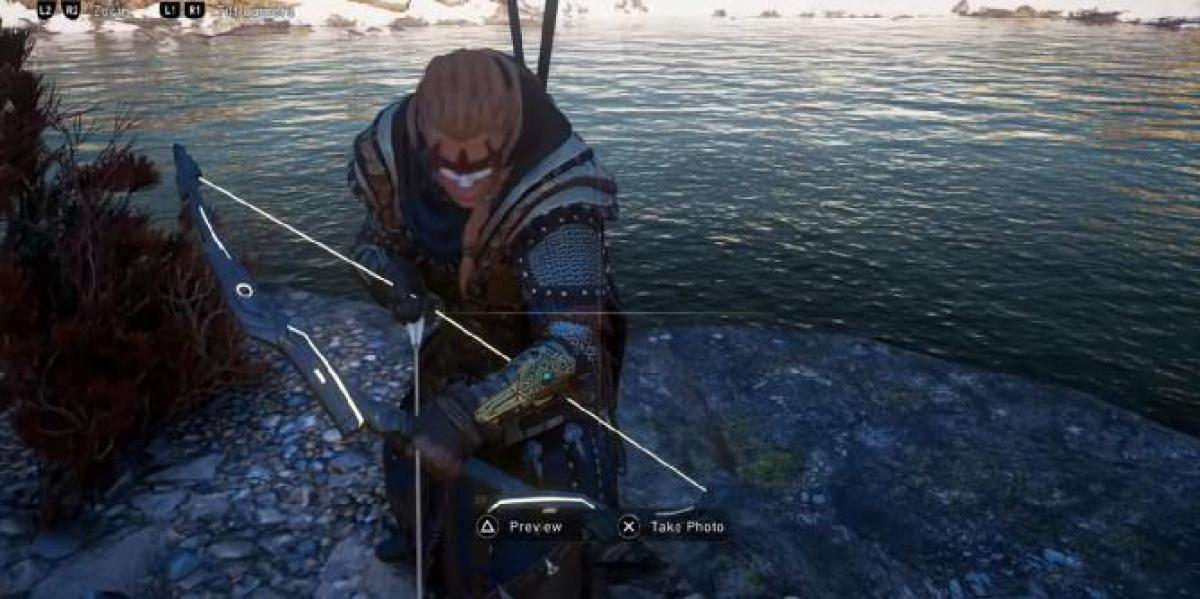 Jogadores de Assassin s Creed Valhalla encontram arco poderoso em pilha de pedras