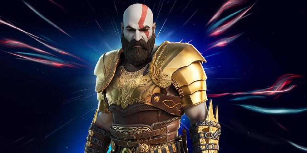 Jogadores de Fortnite estão fazendo Kratos dançar