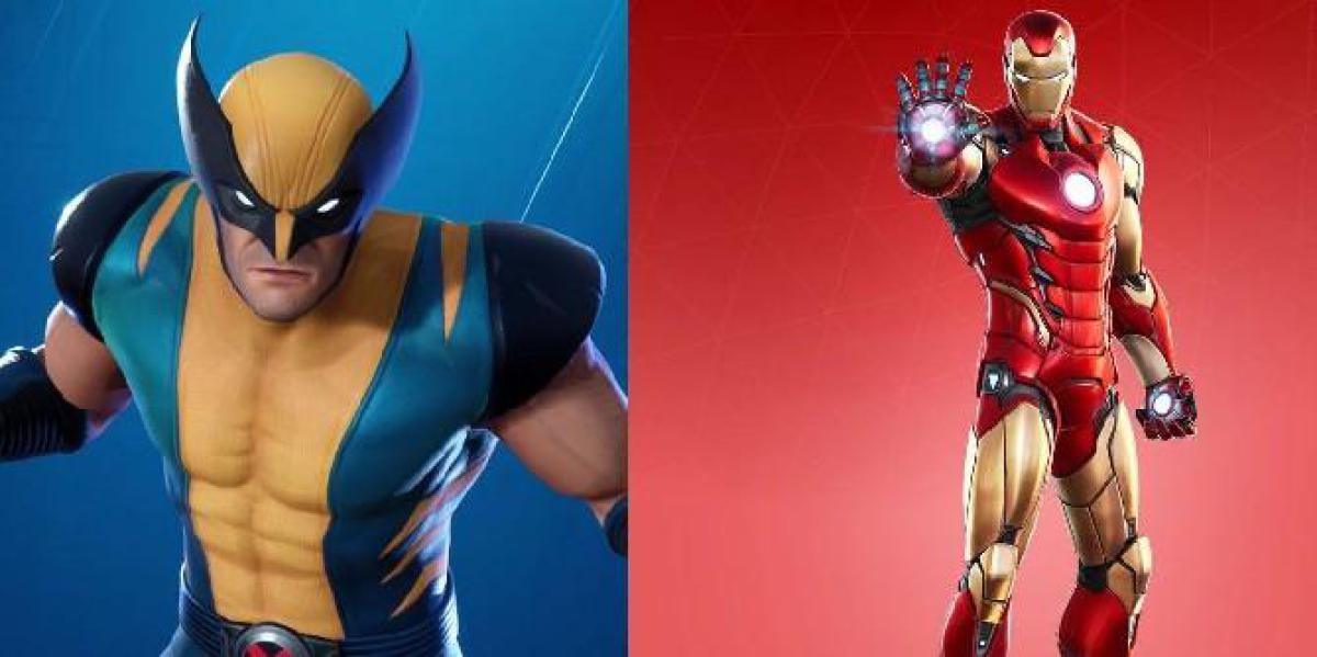 Jogadores de Fortnite estão fazendo Wolverine Fight Iron Man