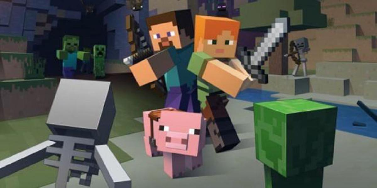 Jogadores de Minecraft dispararam no início da pandemia
