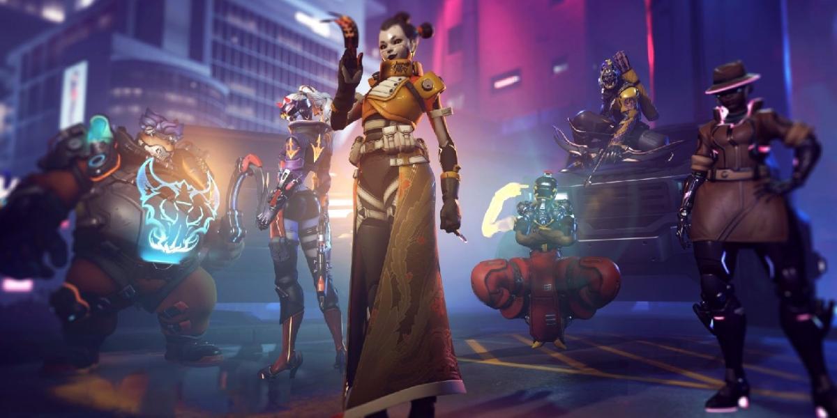 Jogadores de Overwatch 2 teorizam que a Blizzard removeu skins do Cyberpunk Battle Pass para vender individualmente
