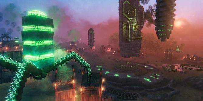 Jogadores de Valheim criam mapa incrivelmente estilizado de invasão alienígena