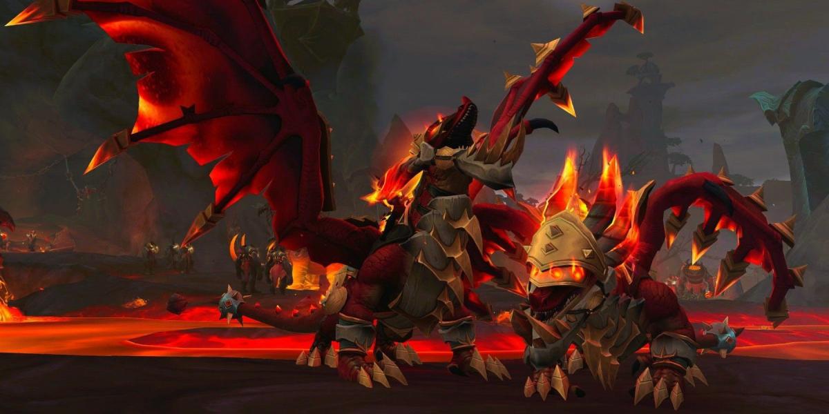 Jogadores de World of Warcraft: Dragonflight ainda gostam de andar de dragão