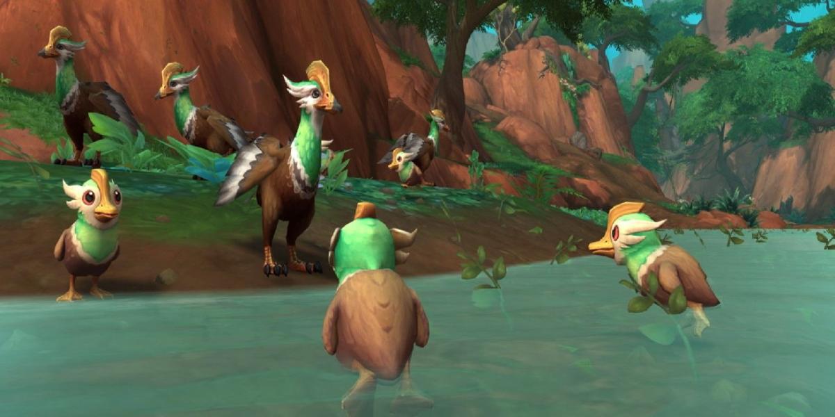 Jogadores de World of Warcraft podem obter um animal de estimação de batalha de pato em Dragonflight