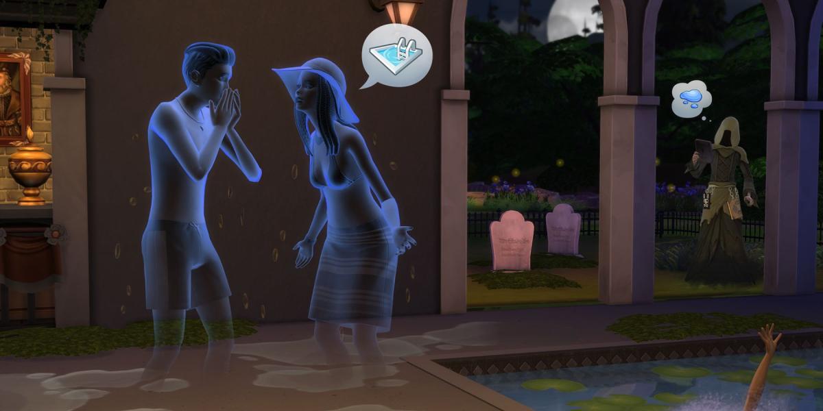 Jogadores do Sims 4 desejam mais mecânicas em torno da morte