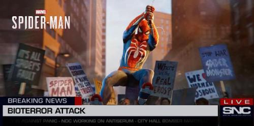 Jogadores estão fazendo comparações entre Spider-Man PS4 e Coronavirus