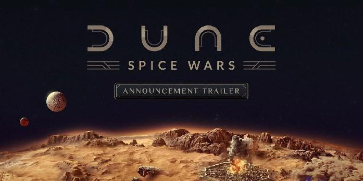 Jogo de estratégia Dune: Spice Wars anunciado no The Game Awards