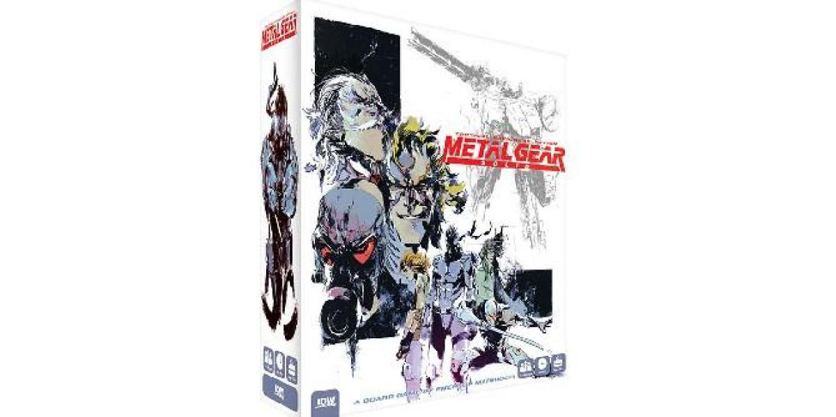 Jogo de tabuleiro Metal Gear Solid cancelado