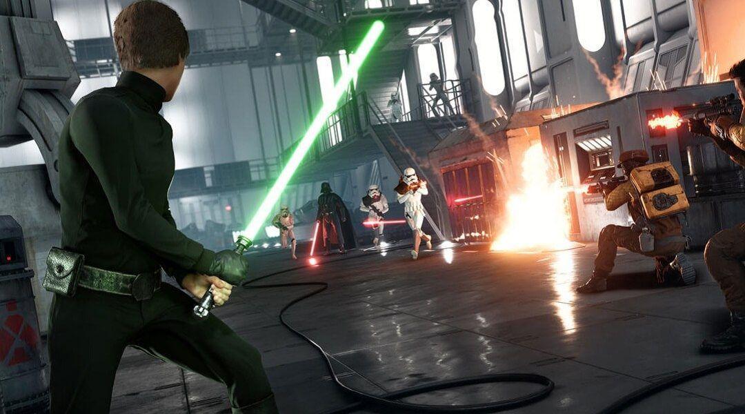Star Wars Battlefront adiciona três novos modos de jogo - Heróis vs Vilões Luke Skywalker e Darth Vader