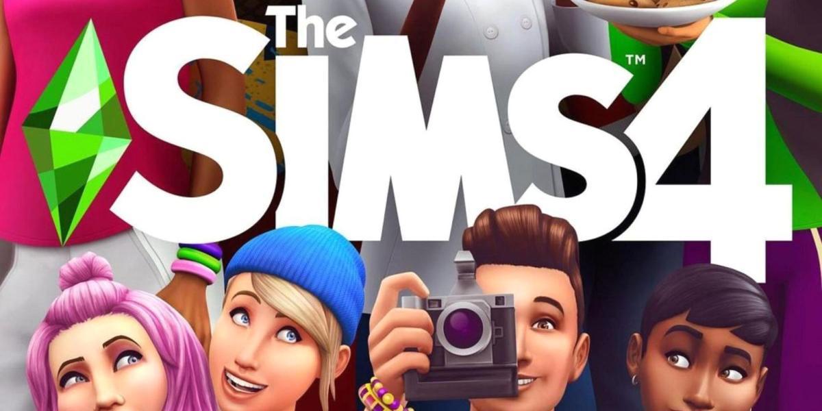 Tela de Título do The Sims 4