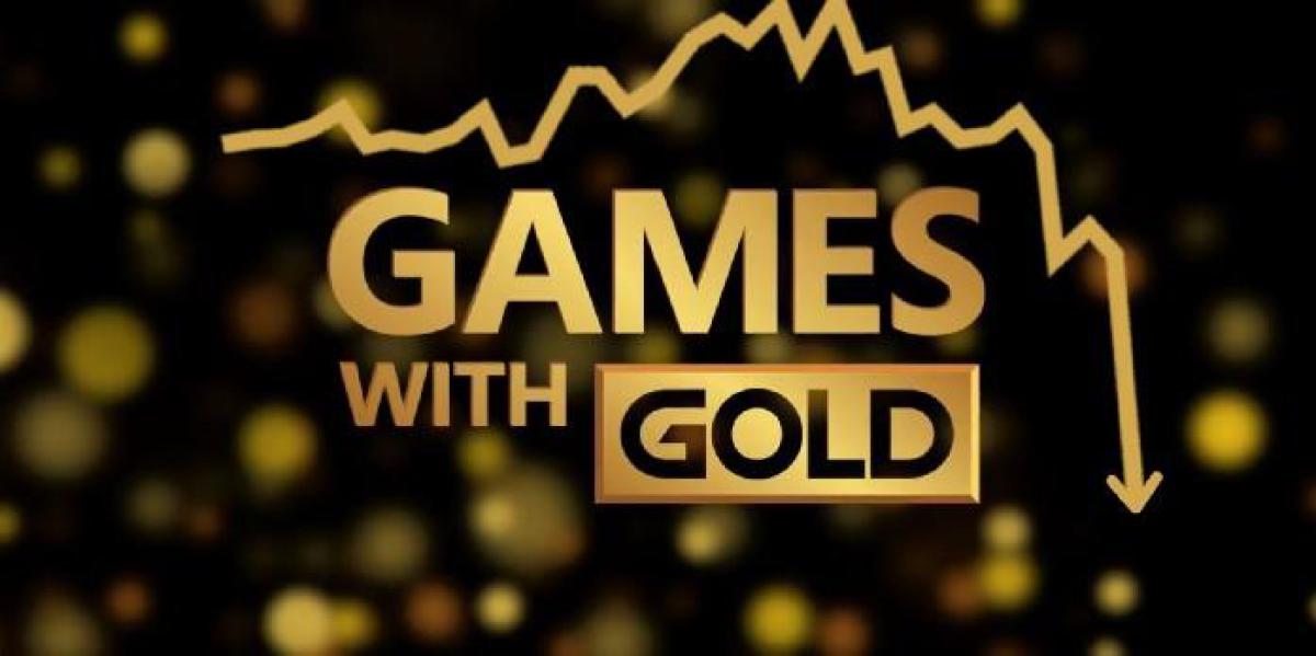 Jogos com ouro A queda de jogos do Xbox 360 é um passo em um longo caminho