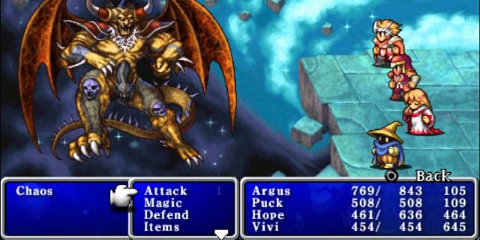 Jogos de Final Fantasy da série principal que não estão disponíveis em consoles modernos