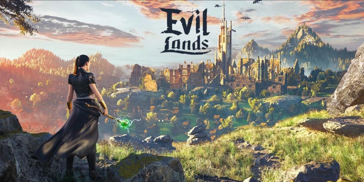 Evil-Lands-mobile-jogo-assistente-com vista para a cidade
