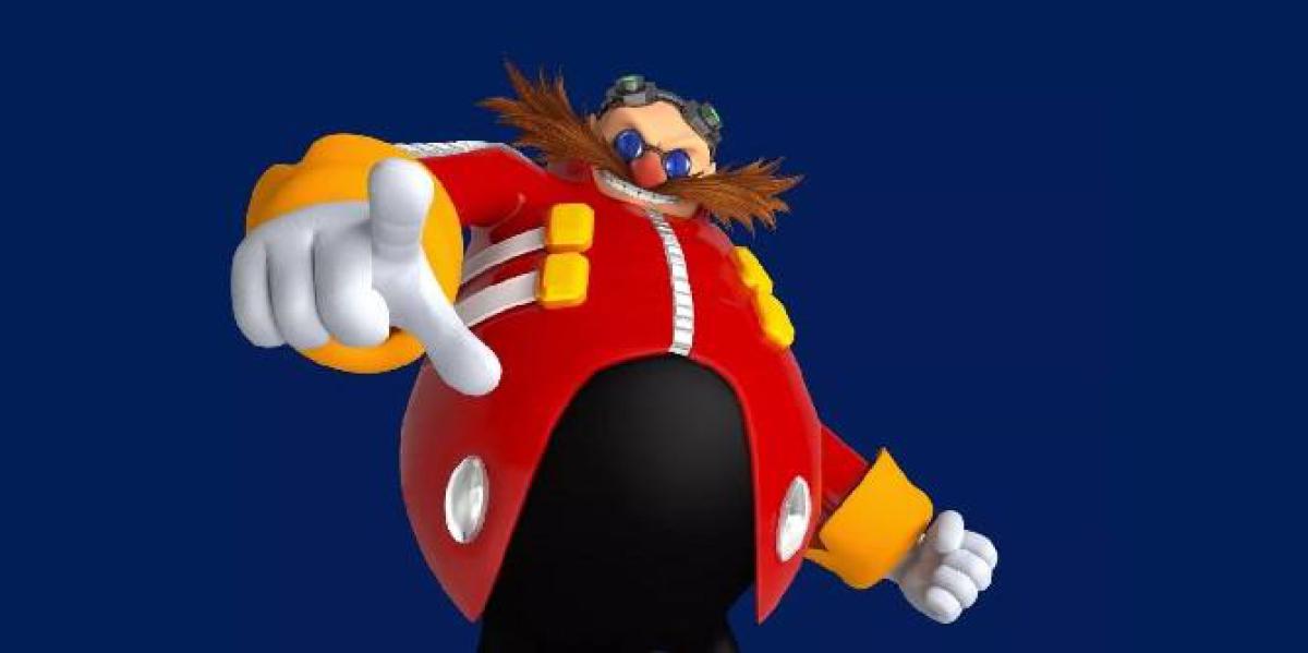 Jogos de Sonic the Hedgehog mantendo o dublador do Dr. Eggman
