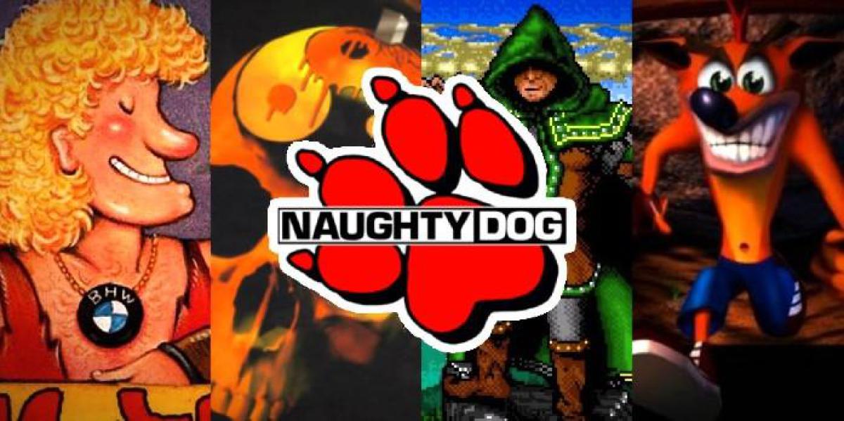 Jogos dos anos 80 e 90 da Naughty Dog explicados