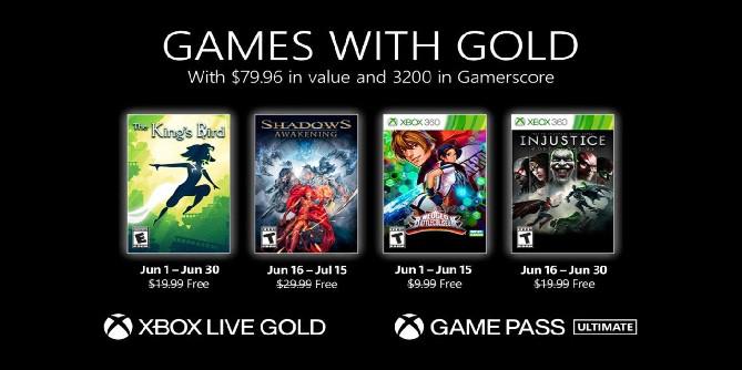 Jogos grátis com ouro para junho de 2021 é mais uma prova de que o Xbox não se importa com o serviço