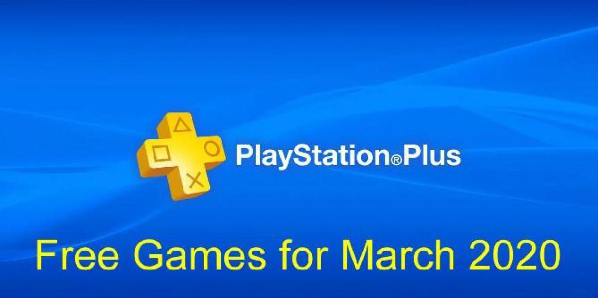 Jogos grátis PS Plus para março de 2020 devem incluir [SPOILER]