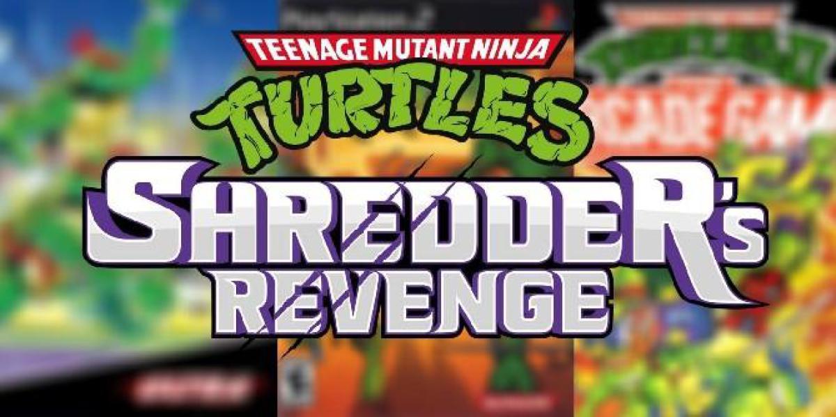 Jogos TMNT para jogar antes do lançamento de Shredder s Revenge